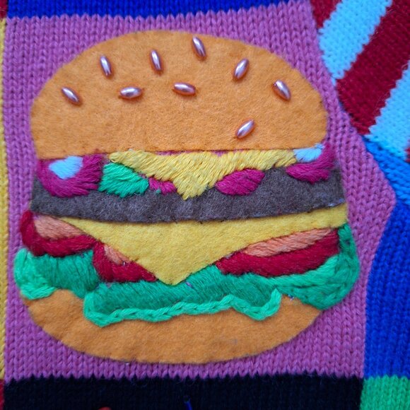 MIchael Simon Americana Short Sleeve Knit Cardigan - Picture 6 of 10